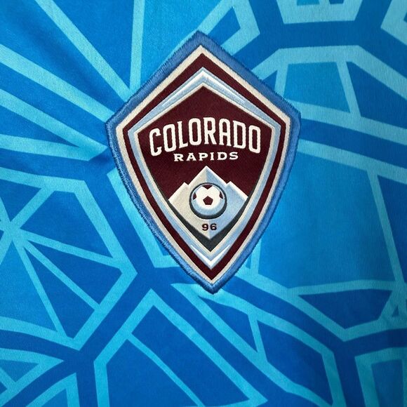 RARE Colorado Rapids 2022 Adidas Aeroready Jersey Size Large - Picture 5 of 8